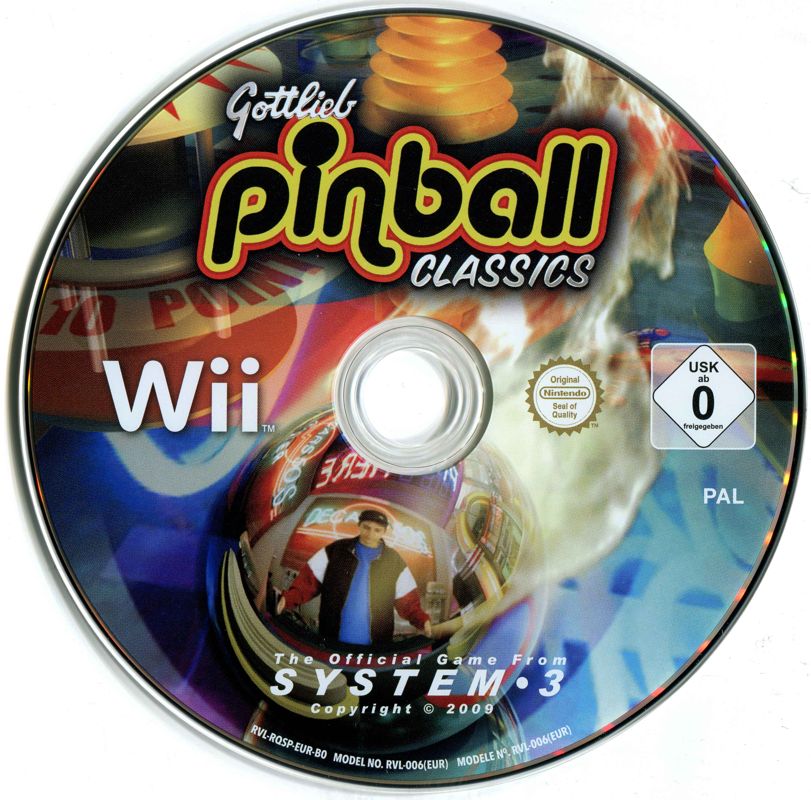 Media for Pinball Hall of Fame: The Gottlieb Collection (Wii)