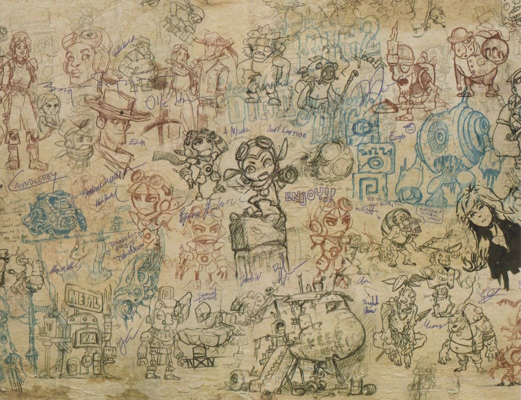 Inside Cover for SteamWorld Dig 2 (Nintendo Switch): Complete