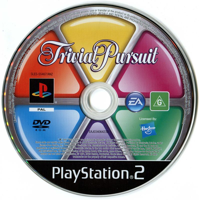 Media for Trivial Pursuit (PlayStation 2)