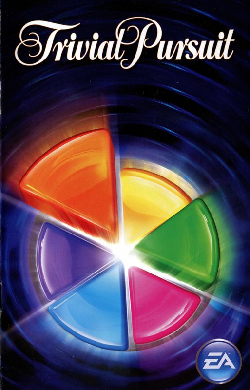 Manual for Trivial Pursuit (PlayStation 2): Front