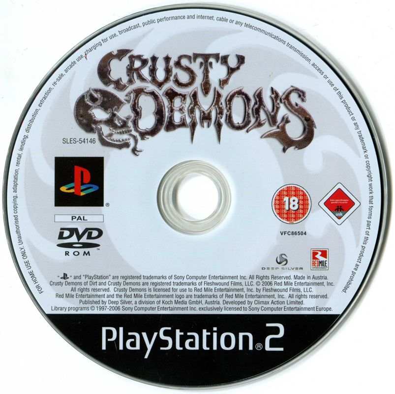 Media for Crusty Demons (PlayStation 2)