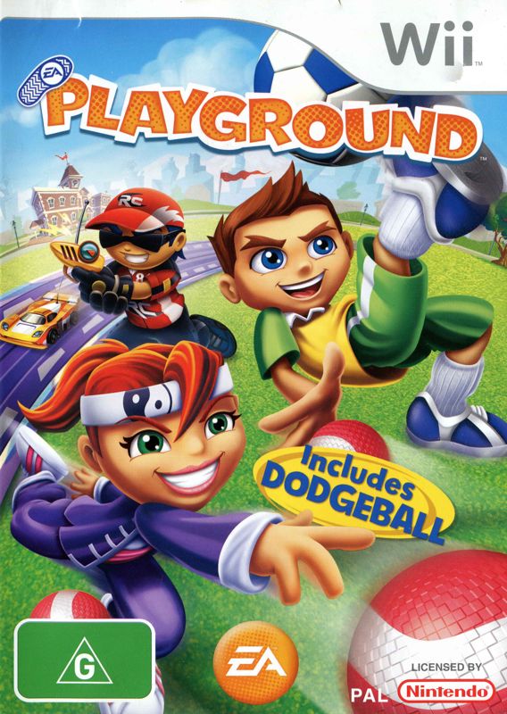 Front Cover for EA Playground (Wii)