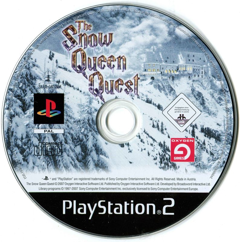 Media for The Snow Queen Quest (PlayStation 2)