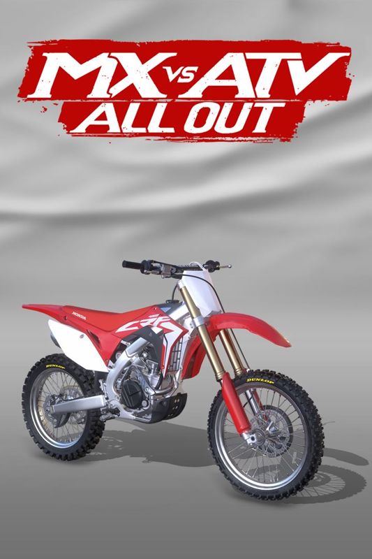 Front Cover for MX vs ATV All Out: 2017 Honda CRF 450R (Xbox One) (download release)