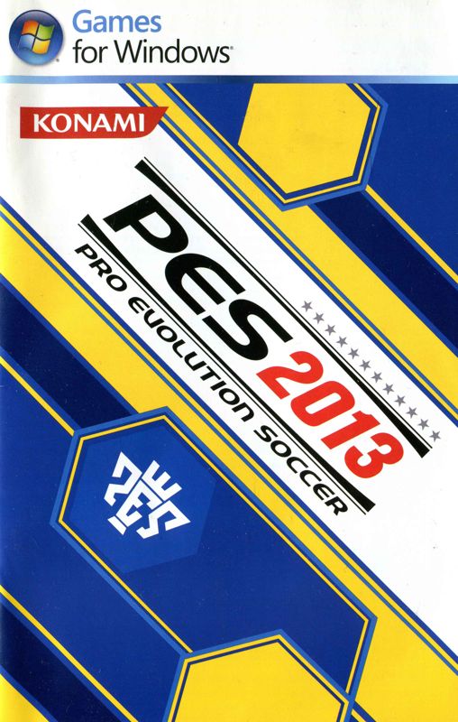 Manual for PES 2013: Pro Evolution Soccer (Windows): Front