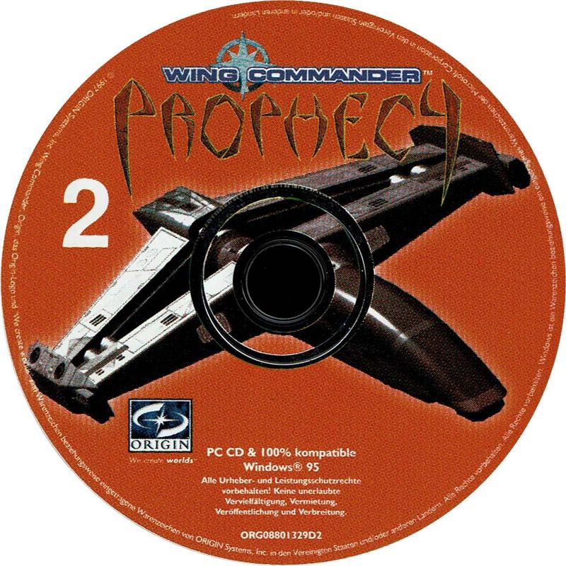 Media for Wing Commander: Prophecy (Windows) (CD-ROM Classics release): Disc 2