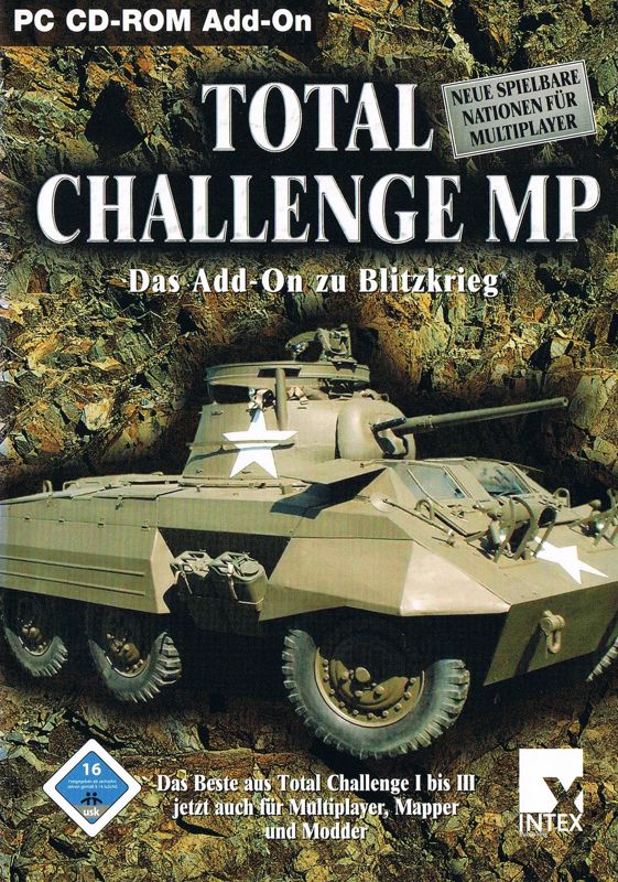 Front Cover for Total Challenge MP: Das Add-On zu Blitzkrieg (Windows)
