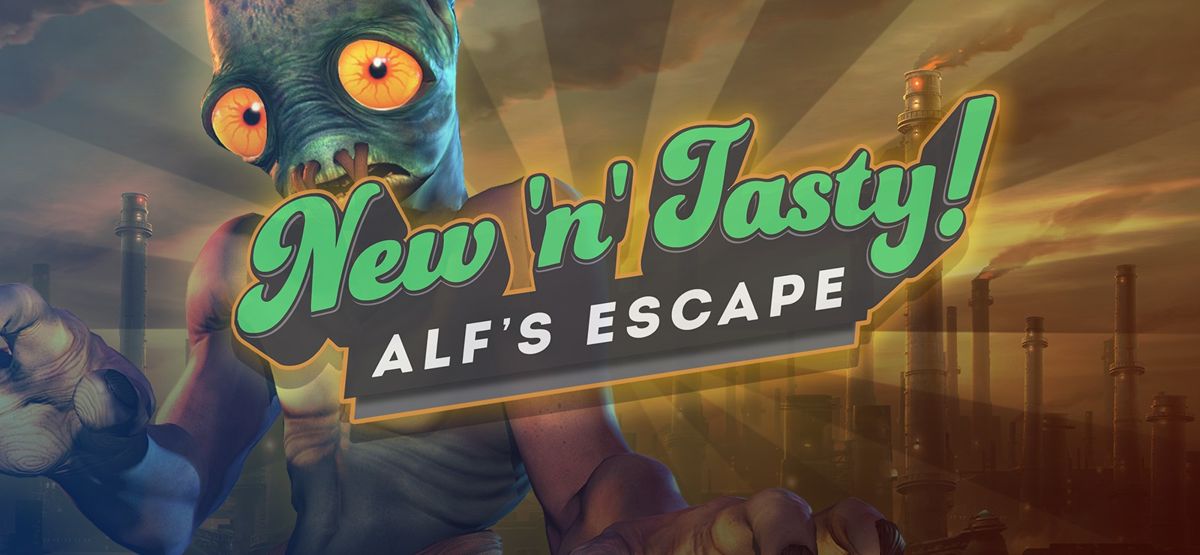 Front Cover for Oddworld: Abe's Oddysee - New 'n' Tasty!: Alf's Escape (Linux and Macintosh and Windows) (GOG.com release)