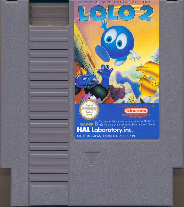 Media for Adventures of Lolo 2 (NES)