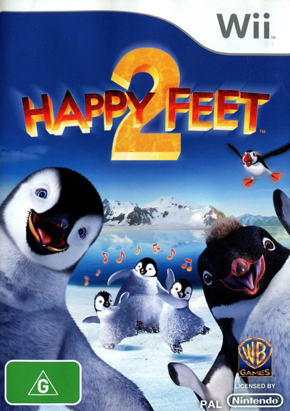 Front Cover for Happy Feet Two: The Videogame (Wii)
