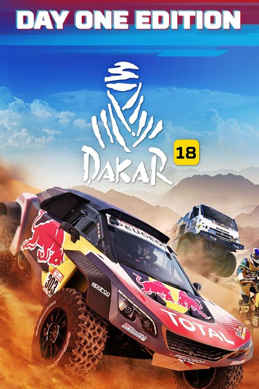 Front Cover for Dakar 18 (Day One Edition) (Xbox One) (download release)