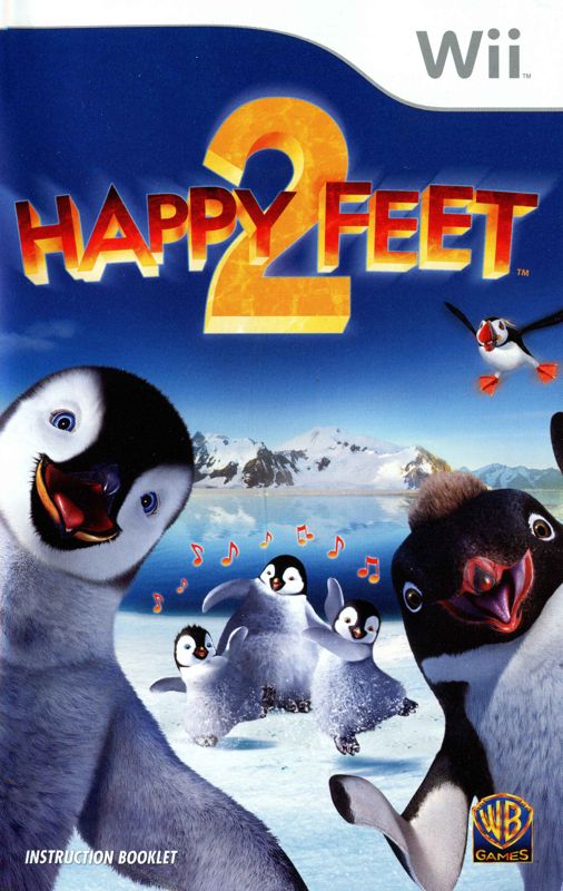 Manual for Happy Feet Two: The Videogame (Wii): Front