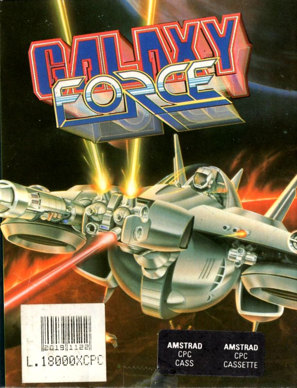Front Cover for Galaxy Force II (Amstrad CPC)