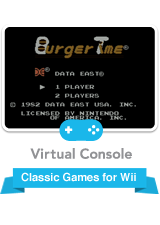 Front Cover for BurgerTime (Wii)