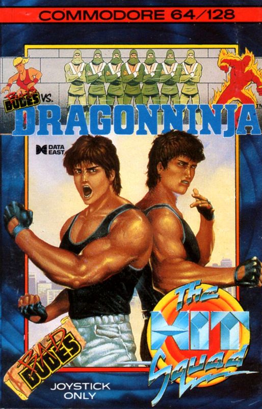 Front Cover for Bad Dudes (Commodore 64) (The Hit Squad release)