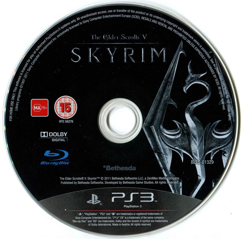 Media for The Elder Scrolls V: Skyrim (PlayStation 3)