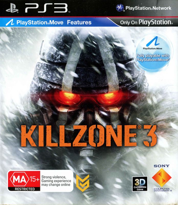 Front Cover for Killzone 3 (PlayStation 3)