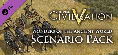 Front Cover for Sid Meier's Civilization V: Wonders of the Ancient World Scenario Pack (Linux and Macintosh and Windows) (Steam release)