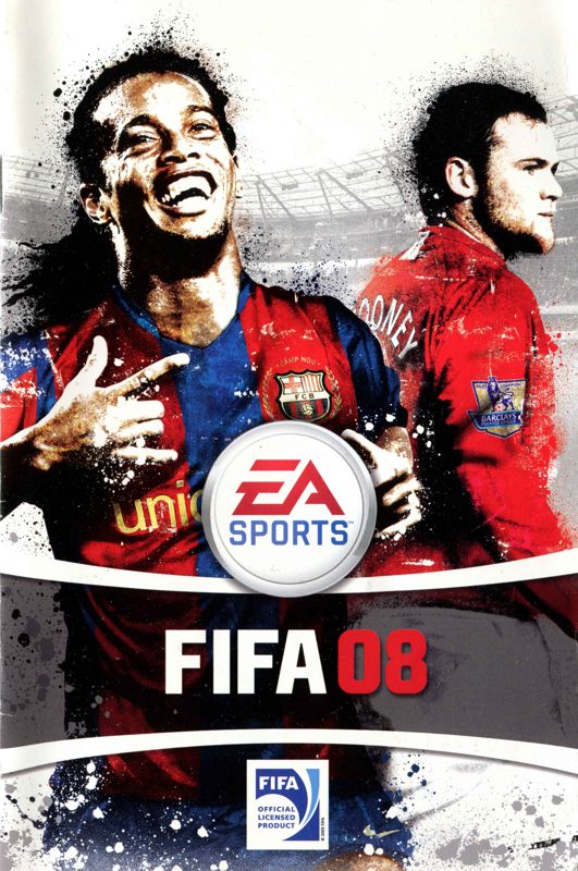 Manual for FIFA Soccer 08 (Windows): Front