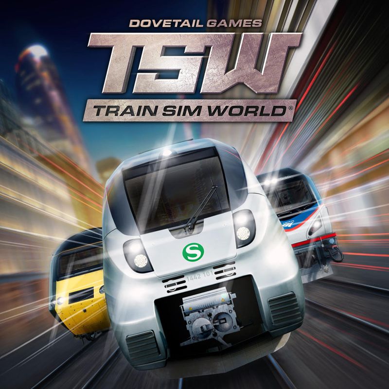 Front Cover for Train Sim World (PlayStation 4) (download release)