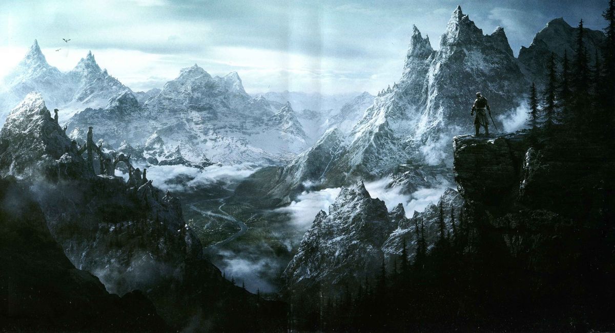Inside Cover for The Elder Scrolls V: Skyrim (PlayStation 3): Full