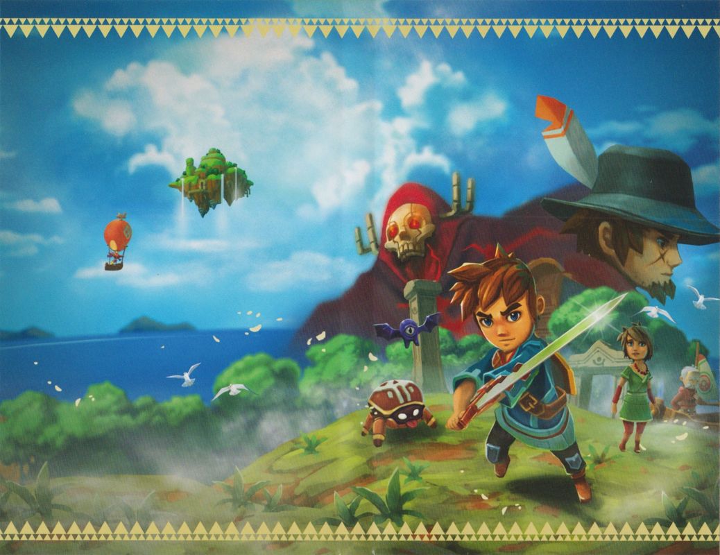 Inside Cover for Oceanhorn: Monster of Uncharted Seas (Nintendo Switch): Complete