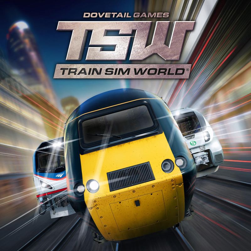 Front Cover for Train Sim World (PlayStation 4) (download release)