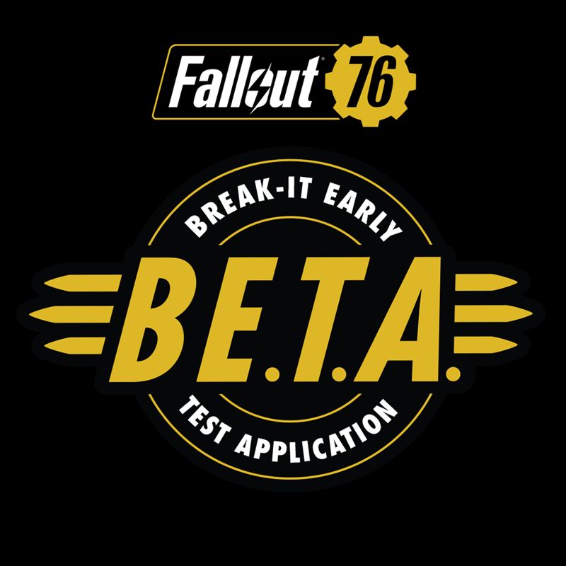 Front Cover for Fallout 76 (PlayStation 4) (download release (B.E.T.A. version))