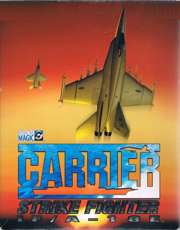 Front Cover for iF/A-18E Carrier Strike Fighter (Windows)