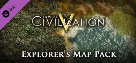 Front Cover for Sid Meier's Civilization V: Explorer's Map Pack (Linux and Macintosh and Windows) (Steam release)