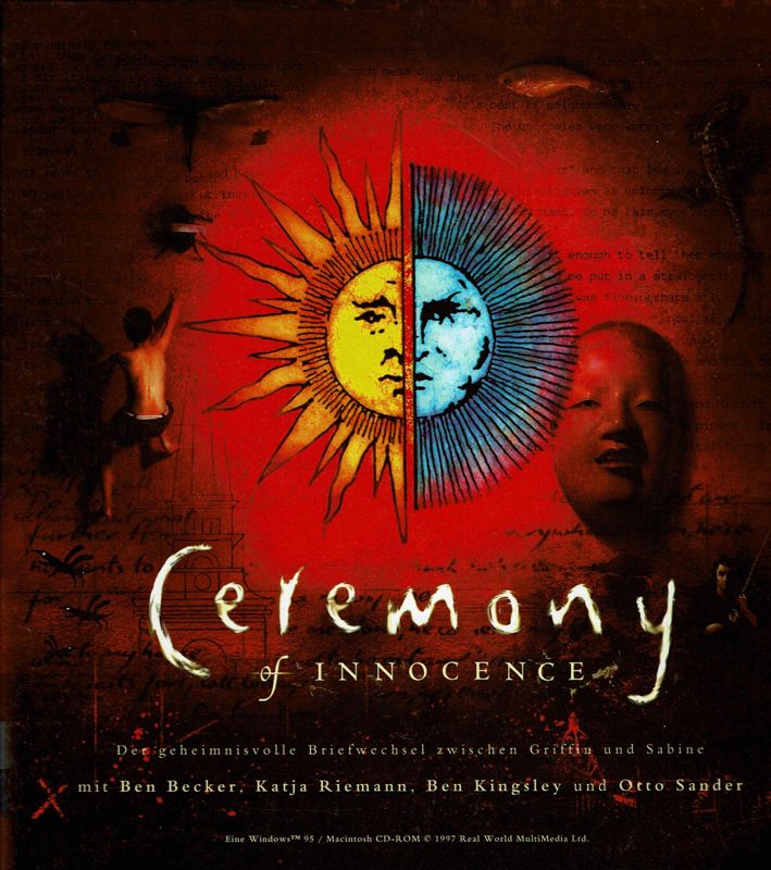 Front Cover for Ceremony of Innocence (Macintosh and Windows)