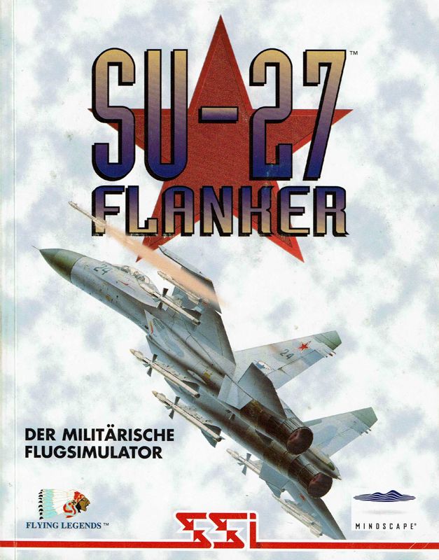 Manual for Su-27 Flanker (DOS and Windows) (Cash & Carry Collection release): Front