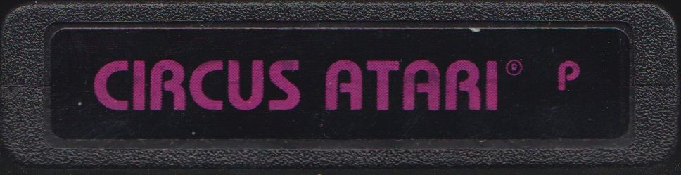 Media for Circus Atari (Atari 2600): Cartridge Top