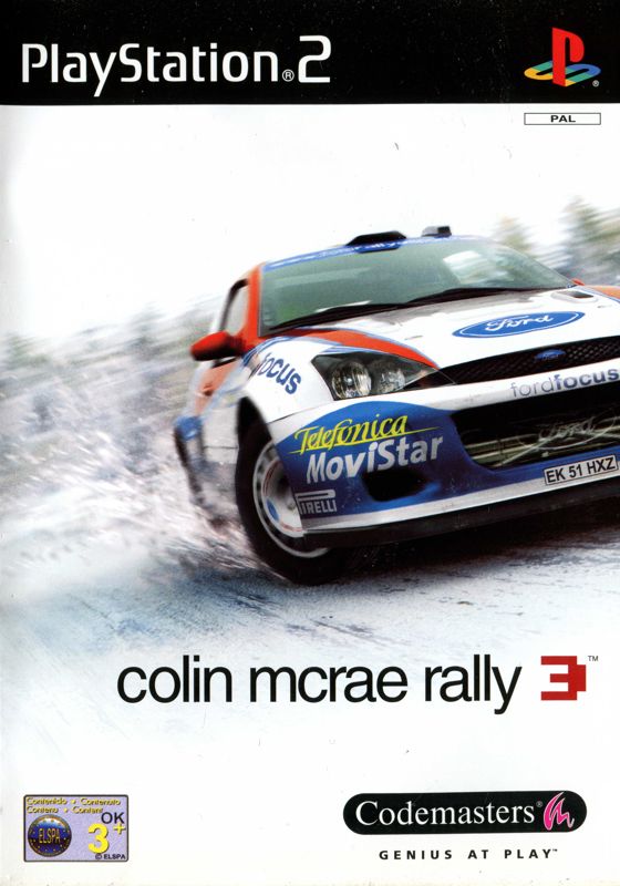 Front Cover for Colin McRae Rally 3 (PlayStation 2)
