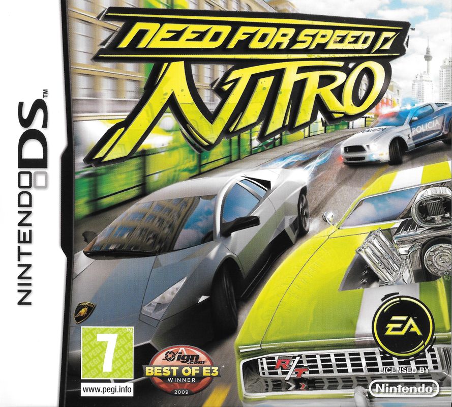 Front Cover for Need for Speed: Nitro (Nintendo DS)