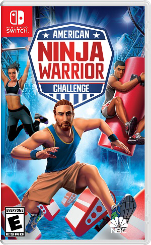 Front Cover for American Ninja Warrior: Challenge (Nintendo Switch) (download release): 1st version