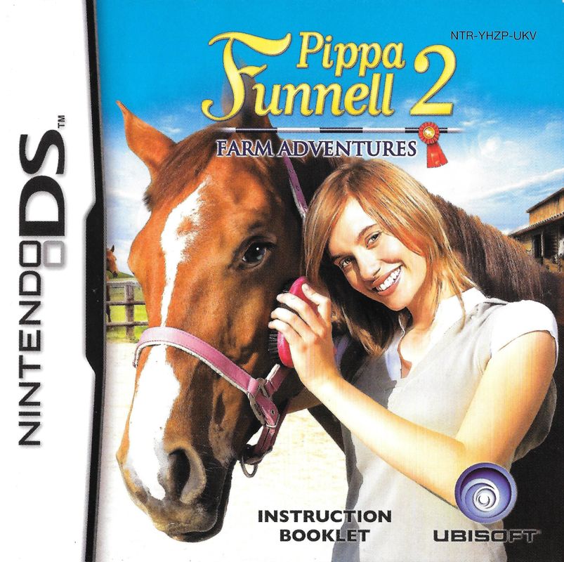 Manual for Petz: Horsez 2 (Nintendo DS): Front