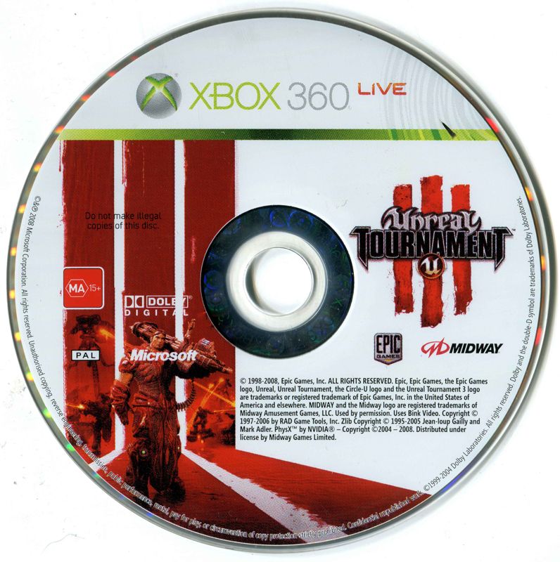 Media for Unreal Tournament III (Xbox 360)