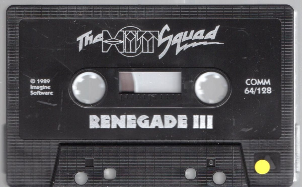 Media for Renegade III: The Final Chapter (Commodore 64) (The Hit Squad (Budget release))