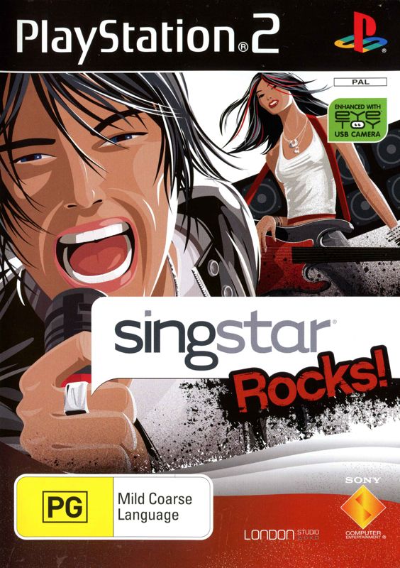 Front Cover for SingStar: Rocks! (PlayStation 2)