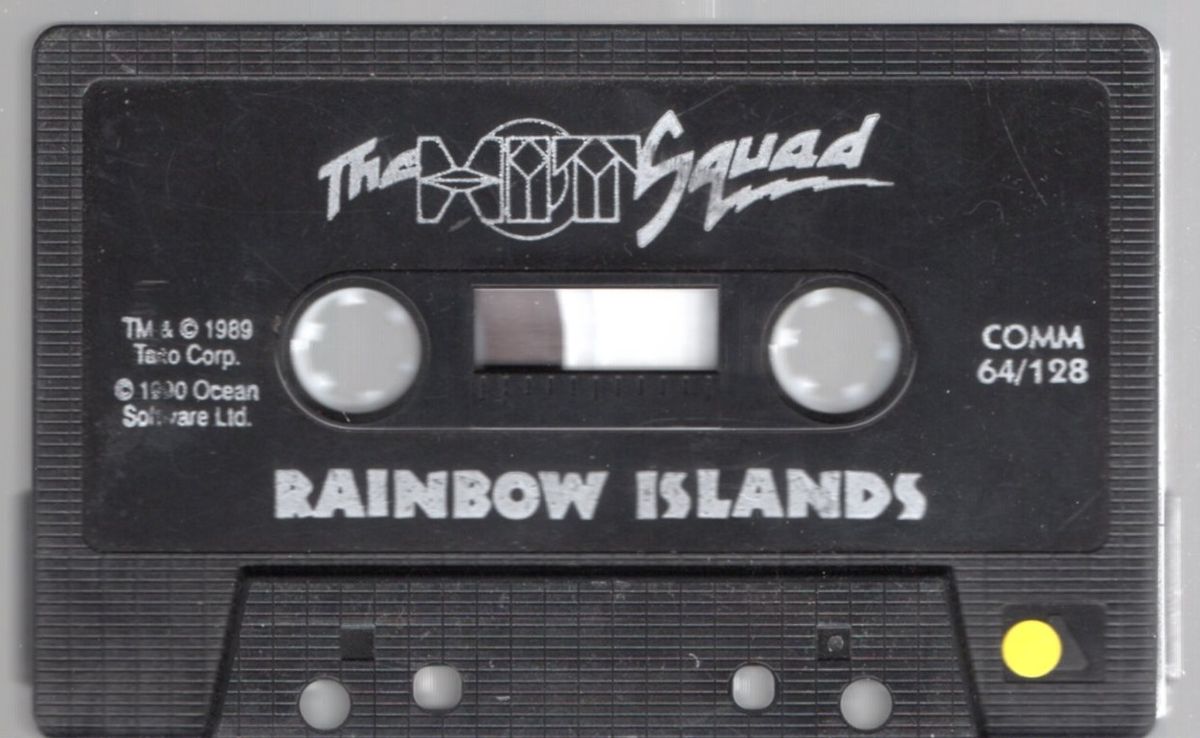 Media for Rainbow Islands (Commodore 64) (The Hit Squad cassette release)