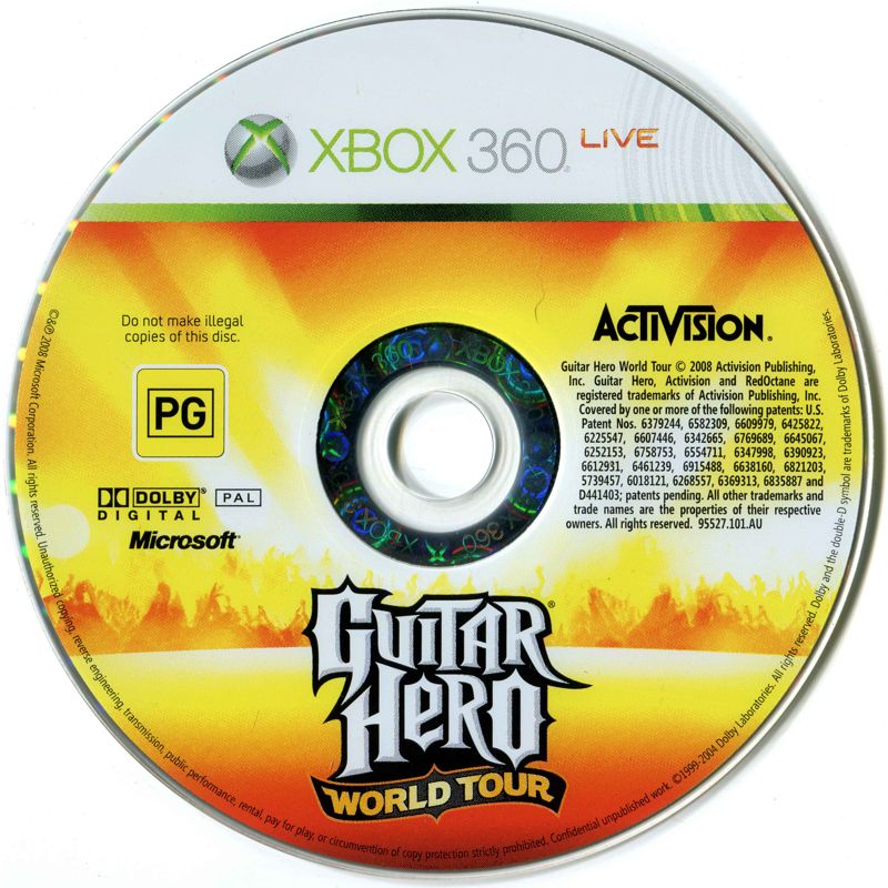 Media for Guitar Hero: World Tour (Xbox 360)