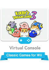 Front Cover for Kirby's Dream Land 3 (Wii)