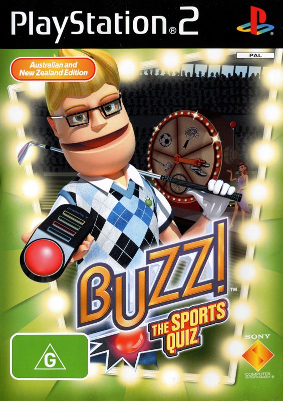 Front Cover for Buzz! The BIG Quiz (PlayStation 2) (Bundled with controllers)