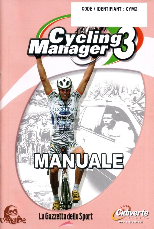 Manual for Cycling Manager 3 (Windows): Front