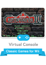 Front Cover for Super Castlevania IV (Wii)