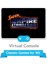 Front Cover for Super Star Wars: The Empire Strikes Back (Wii)