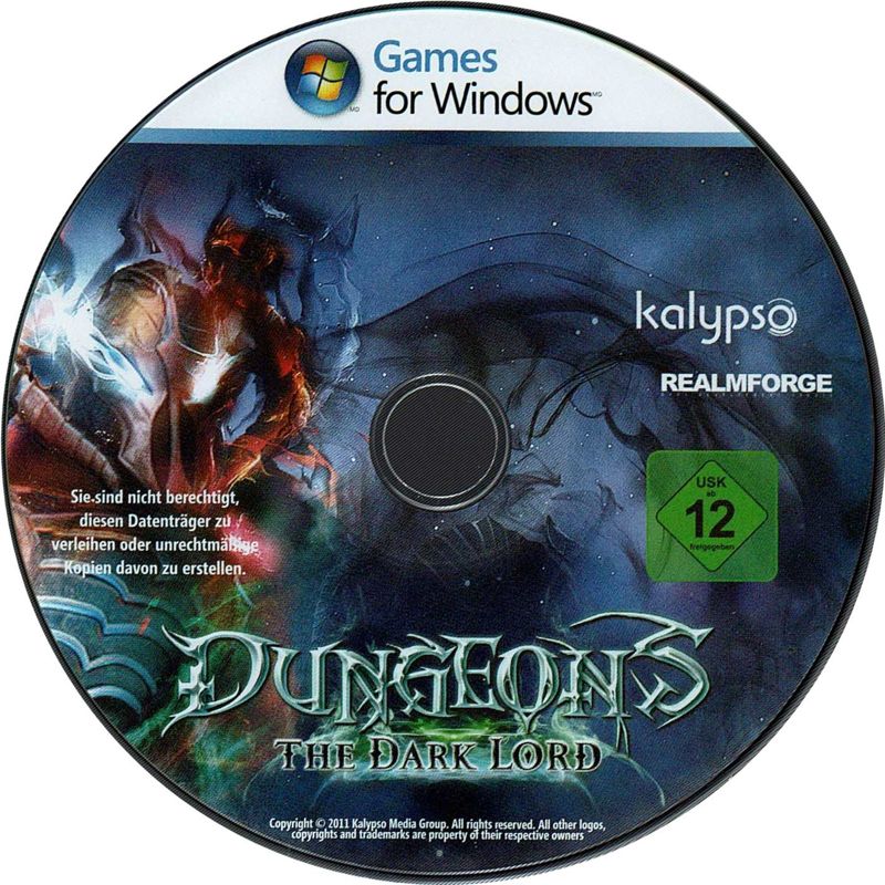 Media for Dungeons: The Dark Lord (Windows)