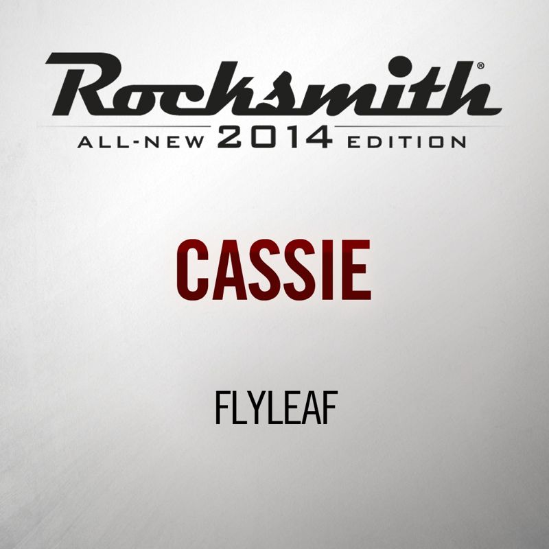 Front Cover for Rocksmith: All-new 2014 Edition - Flyleaf: Cassie (PlayStation 3 and PlayStation 4) (download release)