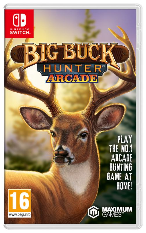 Front Cover for Big Buck Hunter: Arcade (Nintendo Switch) (download release)